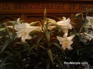 Rev. Justin Lee Marple, Niagara Presbyterian Church Easter 2012 picture